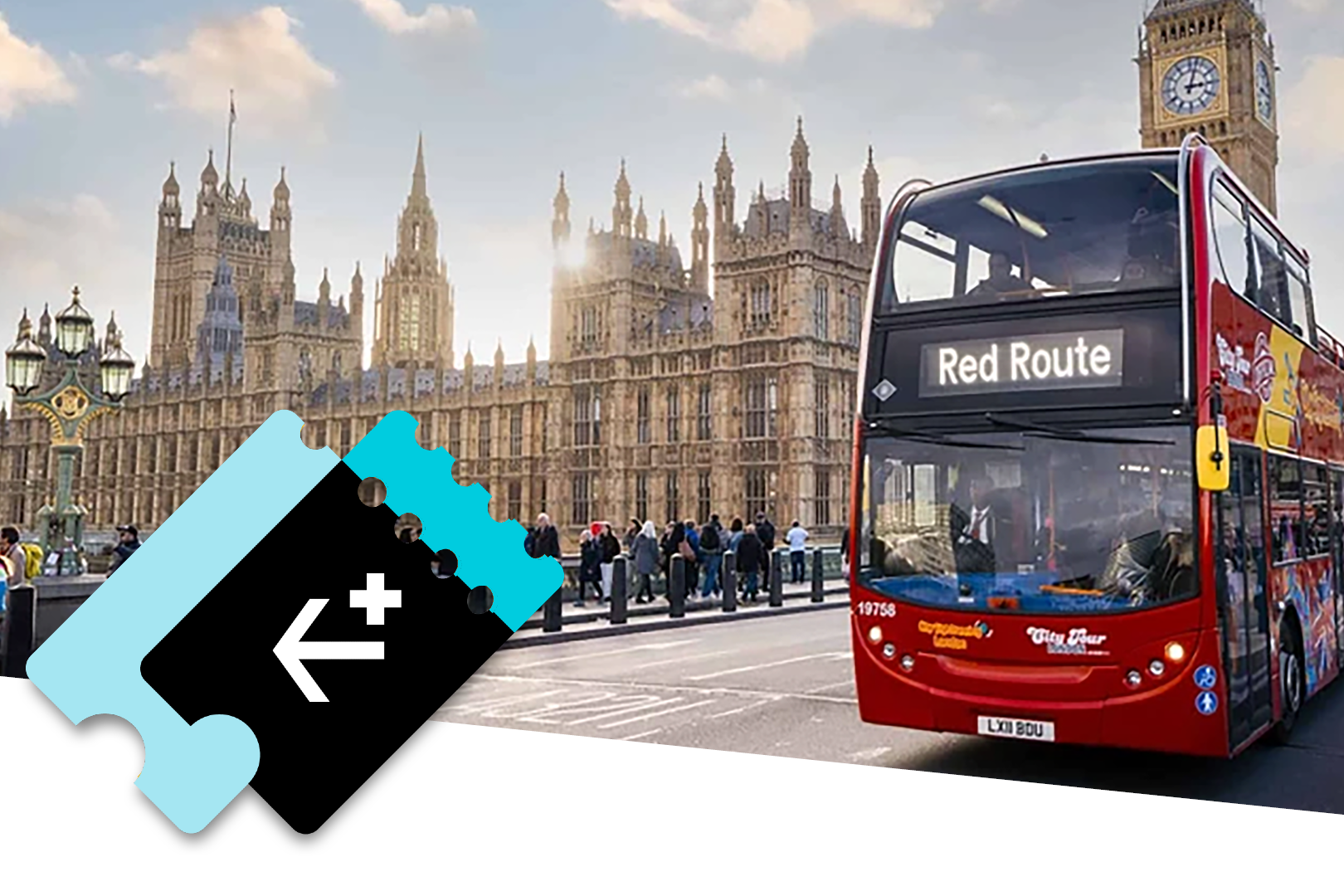 Uber Boat: Bus Hop-on Hop-off + River Bus Single